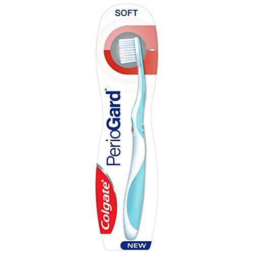 COLGATE PerioGard Gum Protection Soft Toothbrush soft bristle toothbrush for adults designed