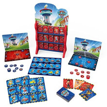 PAW Patrol, Games HQ Board Games for Kids Checkers Tic Tac Toe Memory Match Bingo Go Fish Card Games PAW Patrol Toys, Easy Christmas Toy Gift Idea for