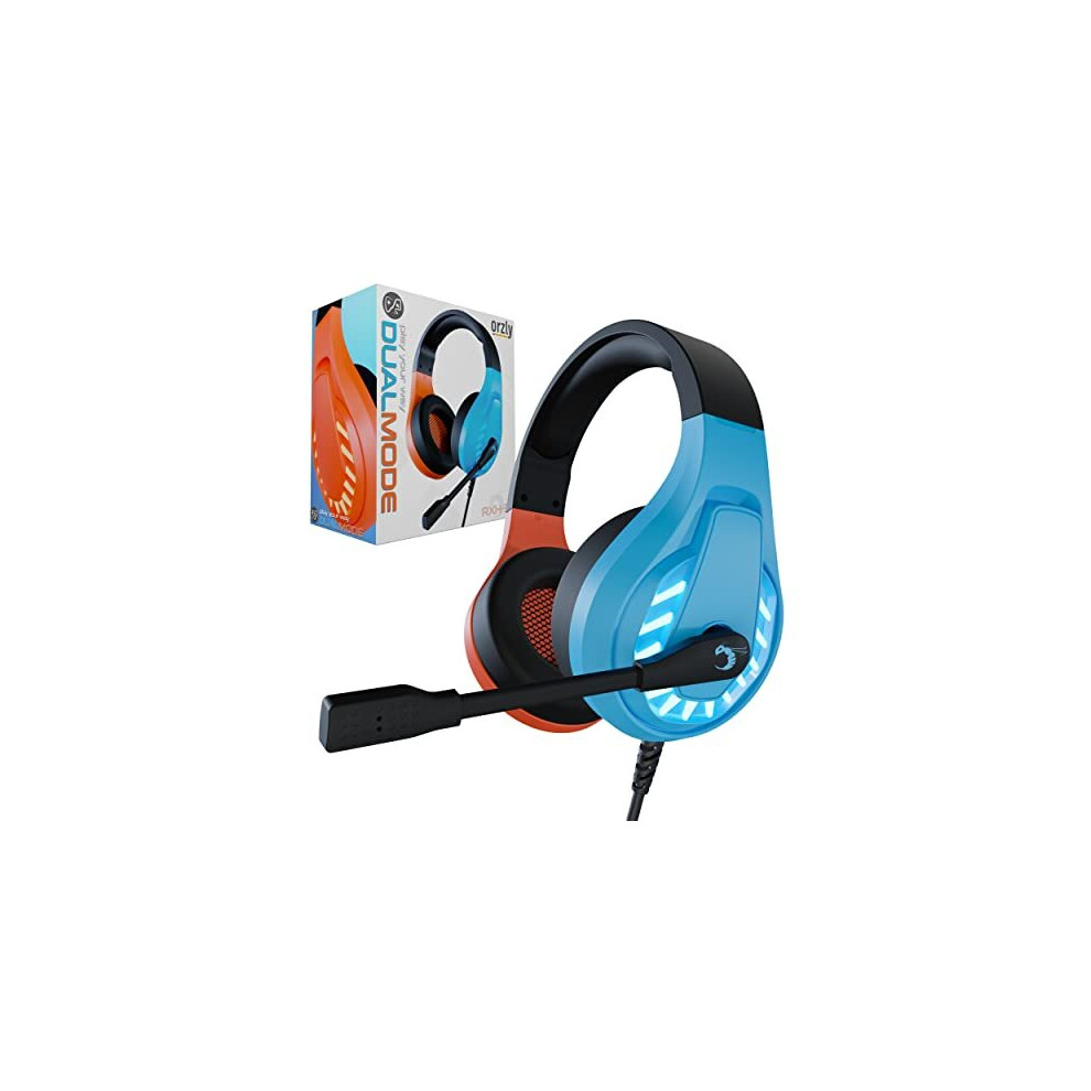 Orzly Gaming Headset For Pc And Gaming Consoles Ps5, Ps4, Xbox Series X | S, Xbox One, Nintendo Switch & Google Stadia Stereo Sound With Noise 5060498276863