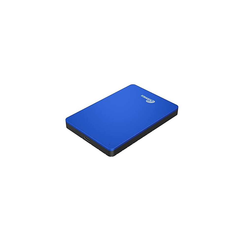 Sonnics 1Tb Blue External Portable Hard Drive Type C Usb 3.1 Compatible With Windows Pc, Mac, Smart Tv, Xbox One/Series X & Ps4 /Ps5