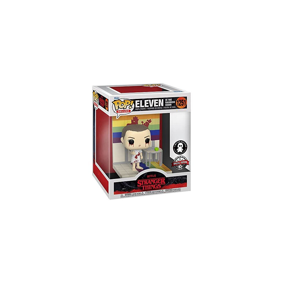 Funko Pop! Stranger Things: Eleven In Rainbow Room #1251 Target Deluxe top