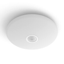 Philips LED Mauve Ceiling Light with Motion Sensor 6W 2700K [Warm White - White] for Home Indoor Lighting, Livingroom, Bedroom and Dining