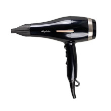 Nicky Clarke Frizz Control Lightweight 2200W AC Hair Dryer, NHD501 - Black/Rose Gold