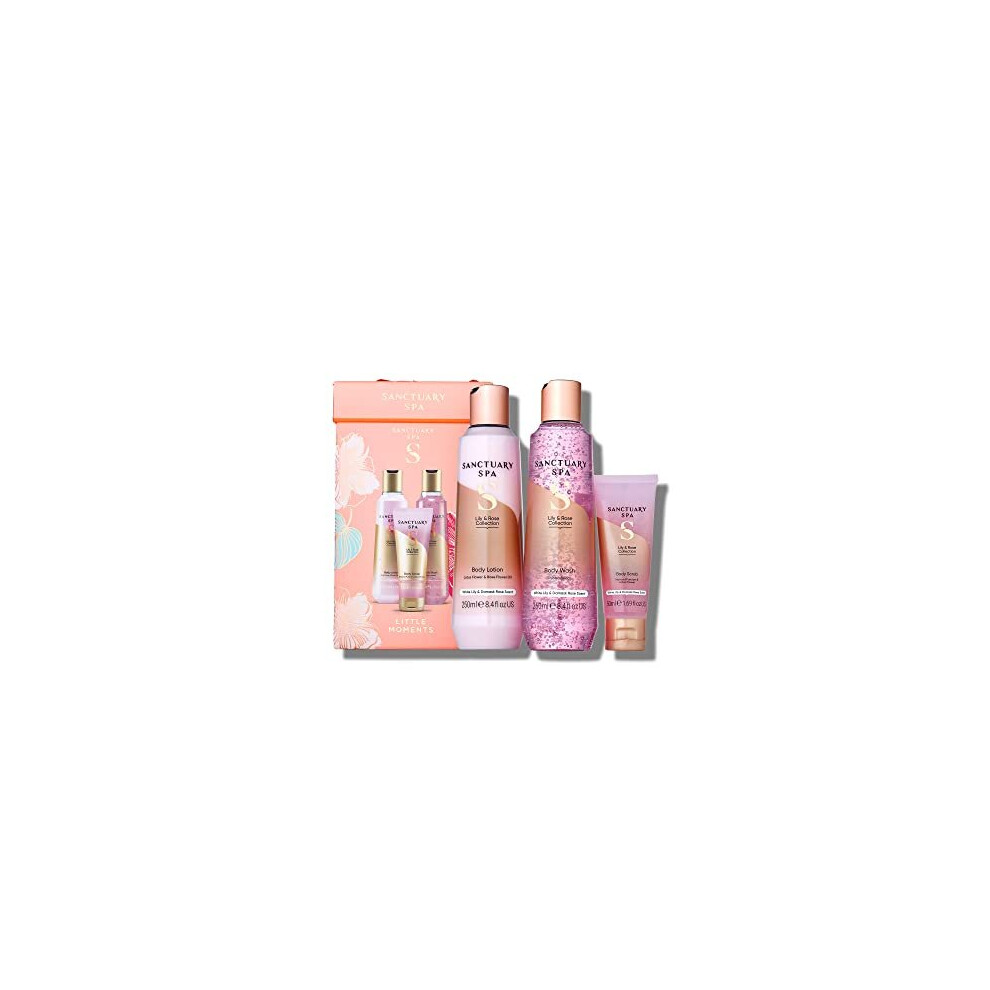 Sanctuary Spa Little Moments gift Set 550 ml, Vegan Beauty gift, gifts For Women, gift For Her, Birthday gift