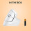 Logitech Ratón - Inalámbrico - Logitech - Elevación Ergonómica Vertical - Blanco - Diestro - Para Mac 9