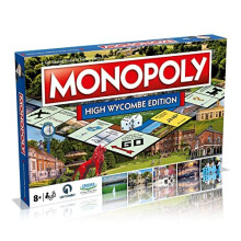 High Wycombe Monopoly Board Game English Edition, Family games for ages 8 and up