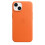 Apple Apple iPhone 14 Leather Case with MagSafe - Orange  4