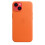 Apple Apple iPhone 14 Leather Case with MagSafe - Orange  5
