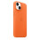 Apple Apple iPhone 14 Leather Case with MagSafe - Orange  6