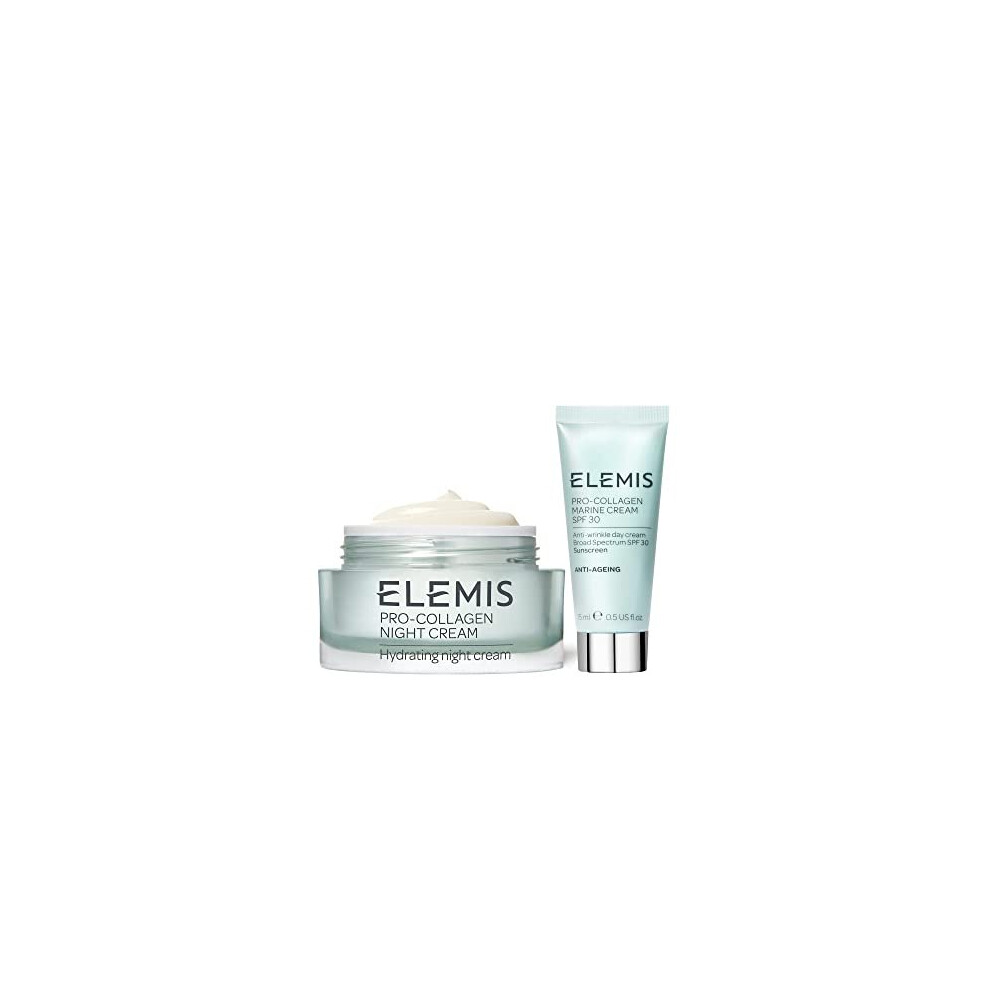 ELEMIS Pro-Collagen Ultimate Hydration Duo, Intensive Anti-Ageing Day & Night Creams, Reveal Plumper & Firmer Skin with this Gift Set, Features a