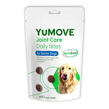 Lintbells YuMOVE Daily Bites For Senior Dogs | Joint Supplement for Older, Stiff Dogs, with Glucosamine, Chondroitin, Green Lipped Mussel | Aged 9+ |