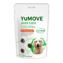 Lintbells YuMOVE Daily Bites For Young Dogs | Joint Supplement for Dogs to Support Active and Growing Joints for Dogs Aged Under 6 Years | 60 Chews