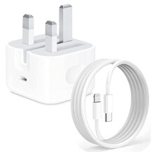 【Apple MFi Certified】iPhone 20W Fast Charger, USB C Wall Fast Charger with 2m USB C to Lightning Cable Compatible with iPhone 14/14 Pro/14 Pro