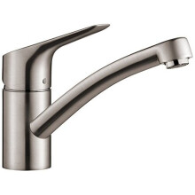 Hansgrohe 13860000 Mysport S Sink Mixer for Kitchen Sinks, with 360 pivoting Nozzle, Grey, 13860800