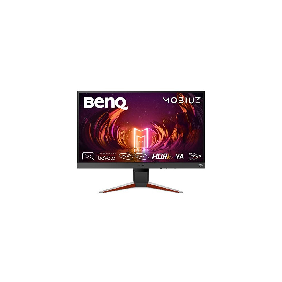 BenQ MOBIUZ EX240N 24“ FHD HDRi VA Gaming Monitor, 1920x1080, 165Hz (Supports 144Hz), 1ms MPRT, AMD FreeSync Premium, Built-in Speakers, Eye-care,