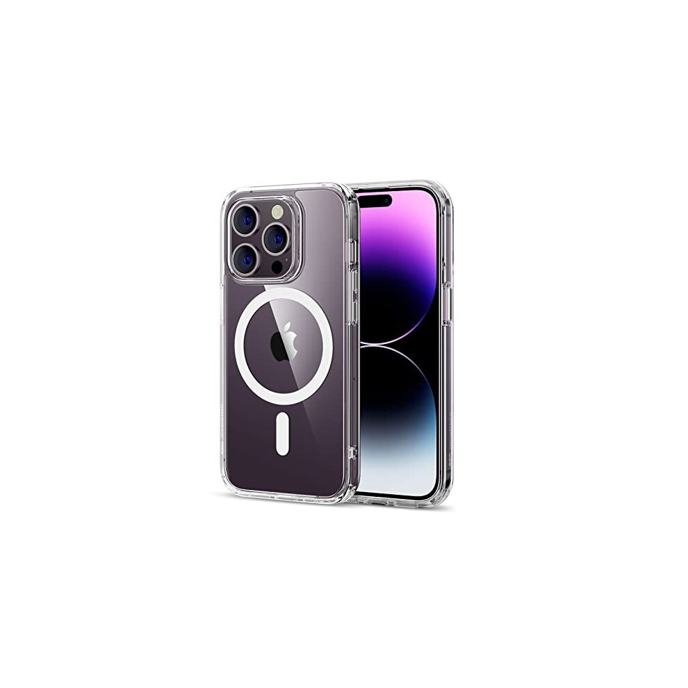 Esr Classic Hybrid Magnetic Case With Halolock, Compatible With Iphone 14 Pro Case, Compatible With Magsafe, Shockproof Military-Grade Protection, 4894240175163