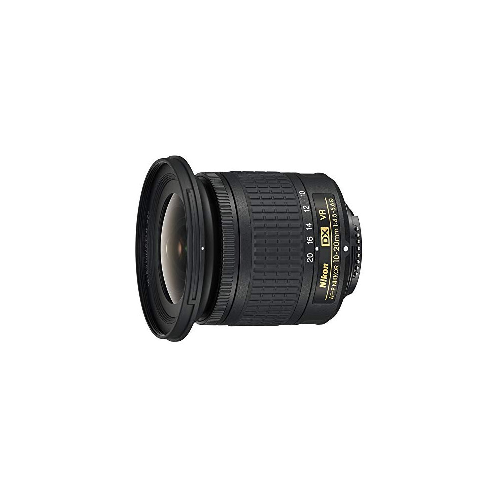 Nikon wide-angle zoom lens AF-P DX NIKKOR 10-20mm f / 4.5-5.6G VR Nikon DX format only(International/CN Import-No Warranty)