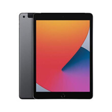 Apple iPad 10.2 (8th Gen) 128GB Wi-Fi + Cellular - Space Grey (Renewed)