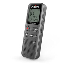 Registratore vocale digitale - PHILIPS - DVT1120 - 12 kHz - 750-18000 Hz - Compatto e leggero