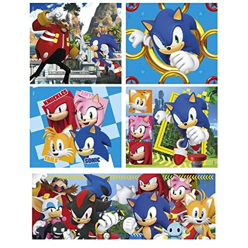 Clementoni 10-i-1 Super Color Sonic-puslespil 1