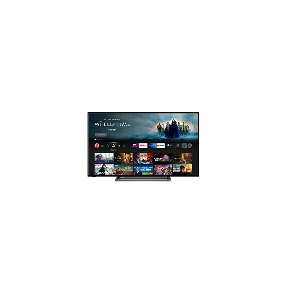 Toshiba Uf3d 55 Inch Smart Fire Tv 139.7 Cm (4K Ultra Hd, Hdr10, Freeview Play, Prime Video, Netflix, Alexa Voice Control, Hdmi 2.1, Bluetooth, 5055862338230