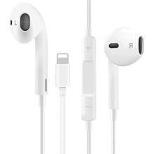 In-Ear headphones for iPhone 11,HiFi Stereo noise-canceling wired headphones with built-in microphone and volume control,compatible with iPhone