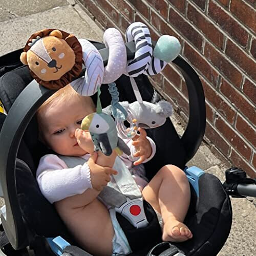 Nuby Aktivitätsspirale - NUBY - Tiere - Beige 2