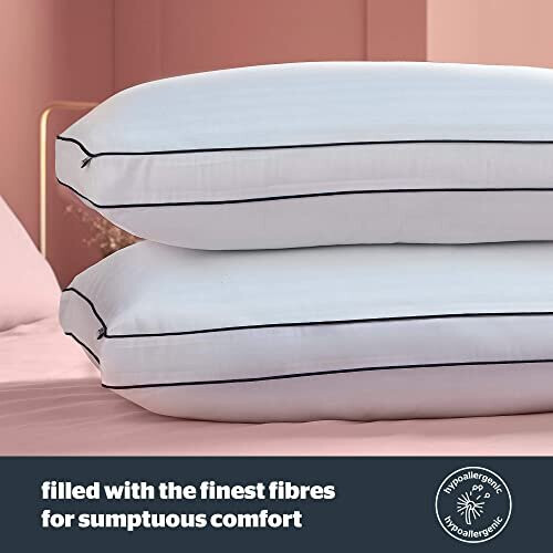 Silentnight Silentnight Hotel Collection Pillow, White, Pack of 4 2