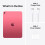 Apple 2022 iPad Apple de 10,9 polegadas (Wi-Fi, 256 GB) - Cor-de-rosa (10.ª geração) 6