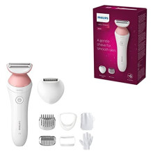 Philips Lady Shaver Series 6000 BRL146/00 Cordless with Wet and Dry use, White