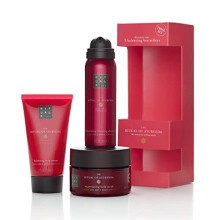 RITUALS Gift Set For Women from The Ritual of Ayurveda, Trial Set - With Indian Rose & Sweet Almond Oil - Soothing & Nourishing Properties