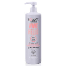 Noughty 97% Natural, Wave Hello Curl Defining Conditioner, 97% Natural Sulphate Free Vegan Haircare, Vitamin Rich Formula for Curly & Wavy Hair, with