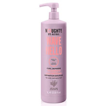 Noughty Wave Hello Curl Defining Shampoo, 97% Natural Sulphate Free Vegan Haircare, Vitamin Rich Formula for Curly & Wavy Hair (1L)
