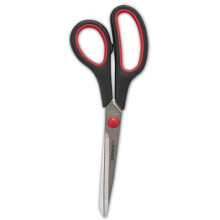 Kores - Office Scissor with Soft Grip for Students and Adults, 210 mm, Wear-Resistant Stainless Steel, School and Office Supplies, Single Pack in