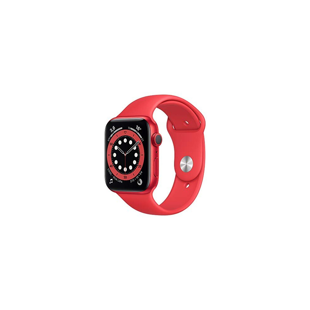 Apple Watch Series 6 GPS, 44mm PRODUCT(RED) Aluminium Case with PRODUCT(RED) Sport Band - Regular *NEW*