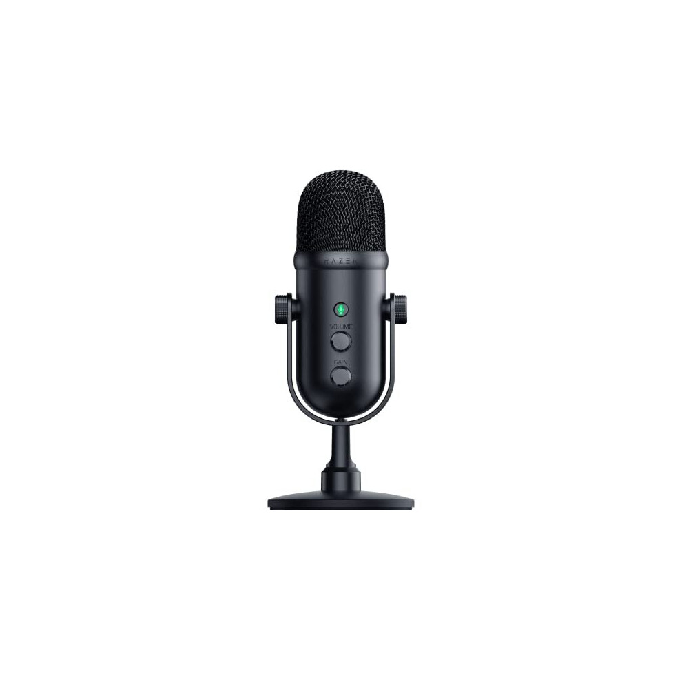 Razer Seiren V2 Pro Usb Microphone For Streaming, Gaming, Recording, Podcasting On Pc, Twitch, Youtube: High Pass Filter - Mic Monitoring And Gain