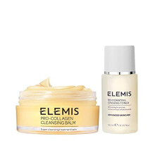 ELEMIS Cleanse & Glow Duo, 2-Piece Cleanse & Tone Duo, Keep Skin Balanced, Hydrated & Protected, Gift Set Includes: Purifying Pro-Collagen Cleansing