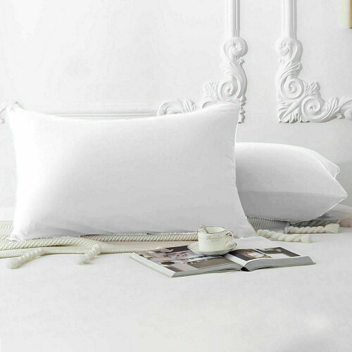 (Pillow Case Pair Only) Extra Deep Quilted Mattress Bed Protector Topper 2
