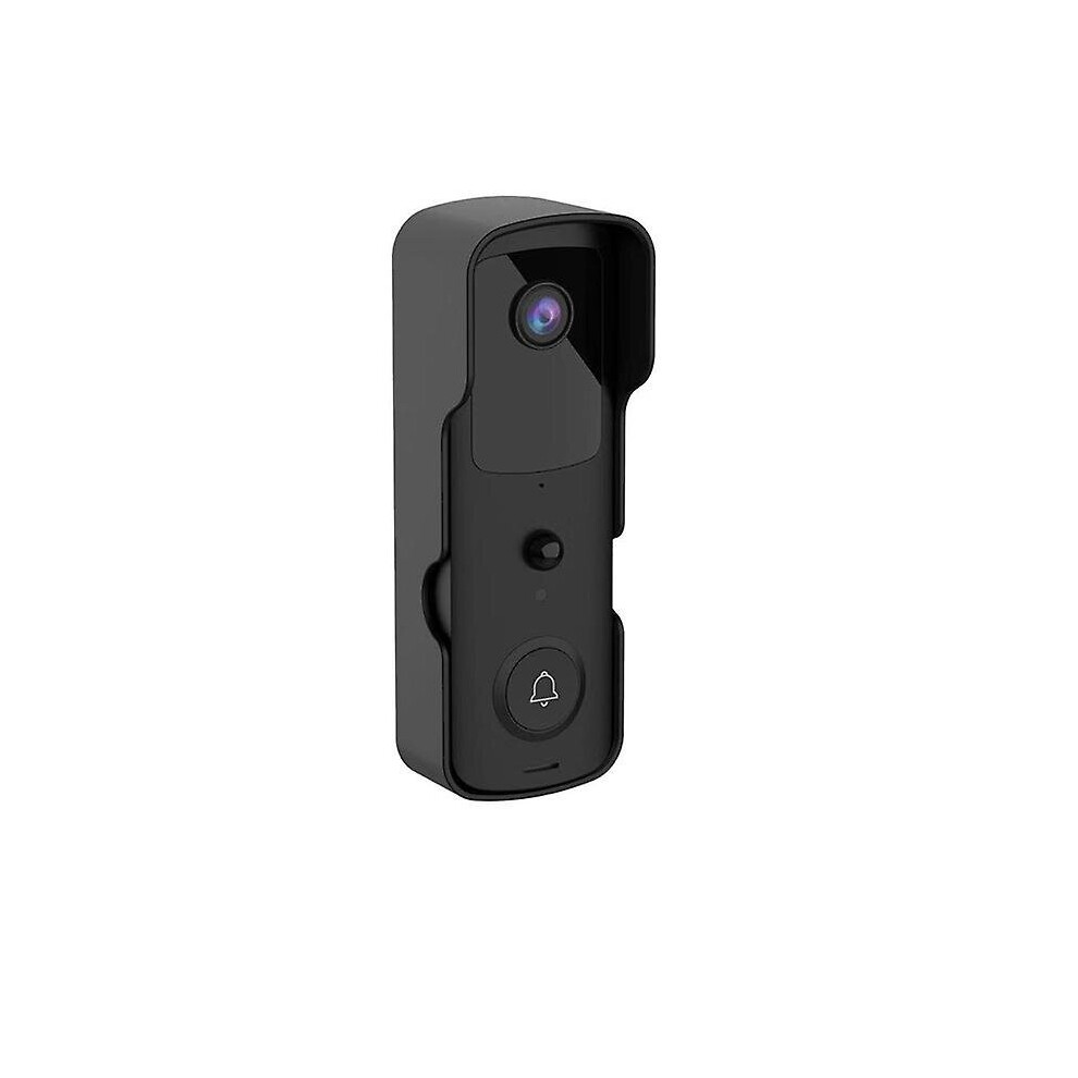 (Black) Smart Video Doorbell Hd 1080P Security Camera Wifi Intercom Ring Bell Waterproof Monitor 760934459588