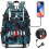 Mochila escolar USB de gran capacidad Jordan - Impreso 3 1