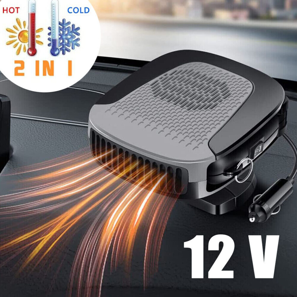 12V 150W Electric Car Heater Heating Fan Defogger Defroster Demister