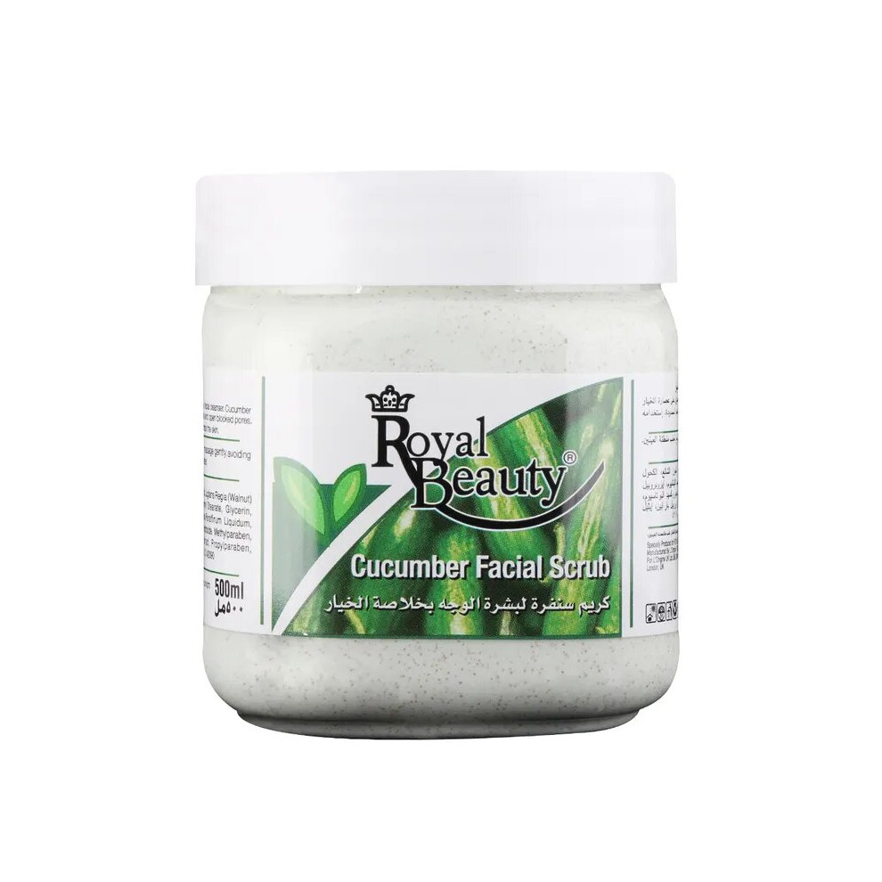 Royal Beauty Cucumber Face Scrub Skin Cleanser | 500 Ml