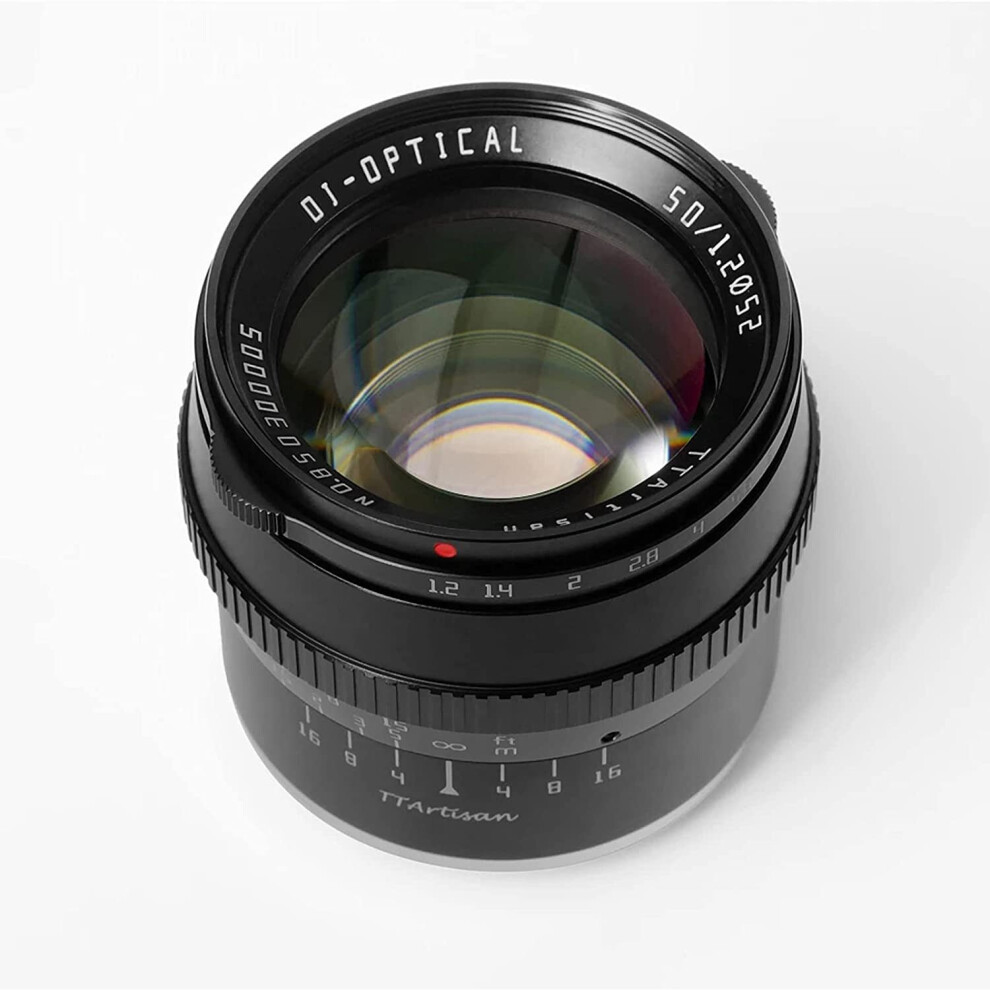 Ttartisan 50Mm F1.2 Aps-C Cameras Lens Large Aperture Manual Focus Compatible With Nikon Z Mount Z50 755439590362