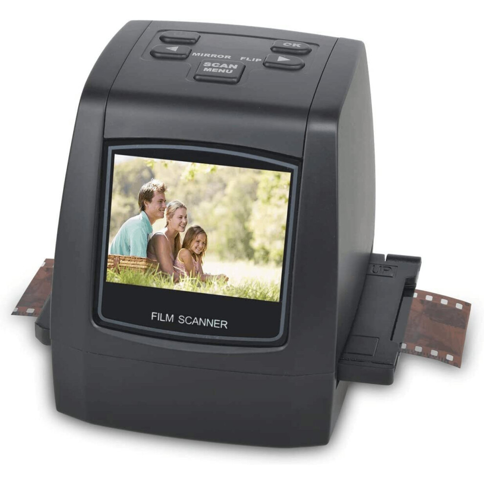 KEDOK Film & Slide Scanner with 22MP Converts 35mm/126/135/110/Super 8 Films, Slides & Negatives into Digital Images, 2.4" LCD Screen, ..