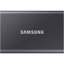 Samsung T7 Portable SSD - 1 TB - USB 3.2 Gen.2 Externe SSD Titan Gray (MU-PC1T0T/WW)