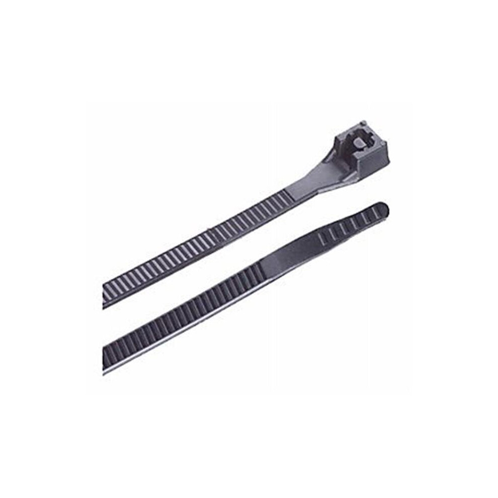 45-311UVBFZ 11 in. 20 Bag Cable Tie, Black