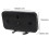 (Black and Blue) Digital Alarm Clock Desktop Mirror Surface Clock With Dual Usb Led Display For Office Home 4