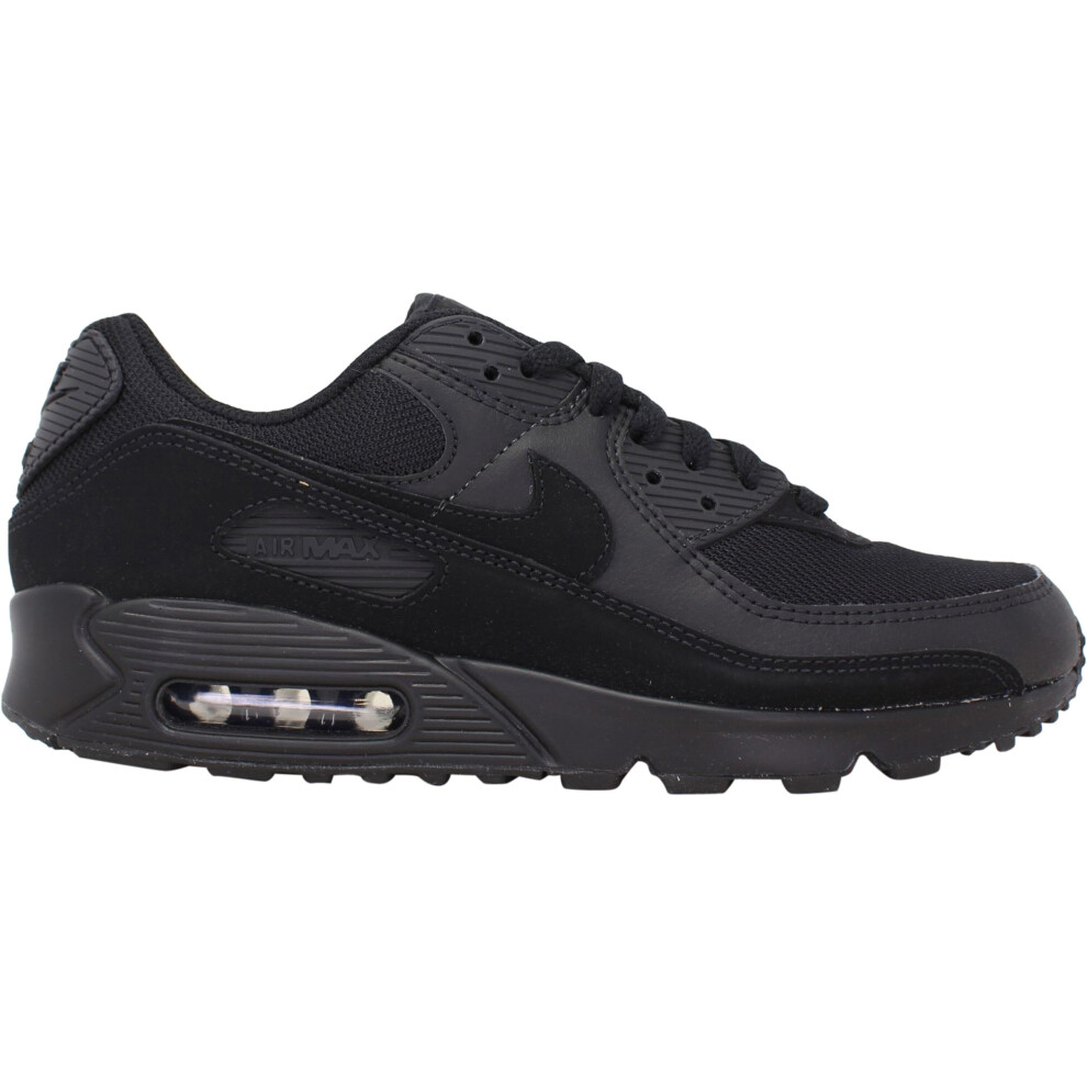 Nike (8.5) Air Max 90 Black/Black-Black-White Cn8490-003 Men's
