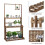 Karbonisiertes Holz Pflanzenständer Display Blumenhalter 5