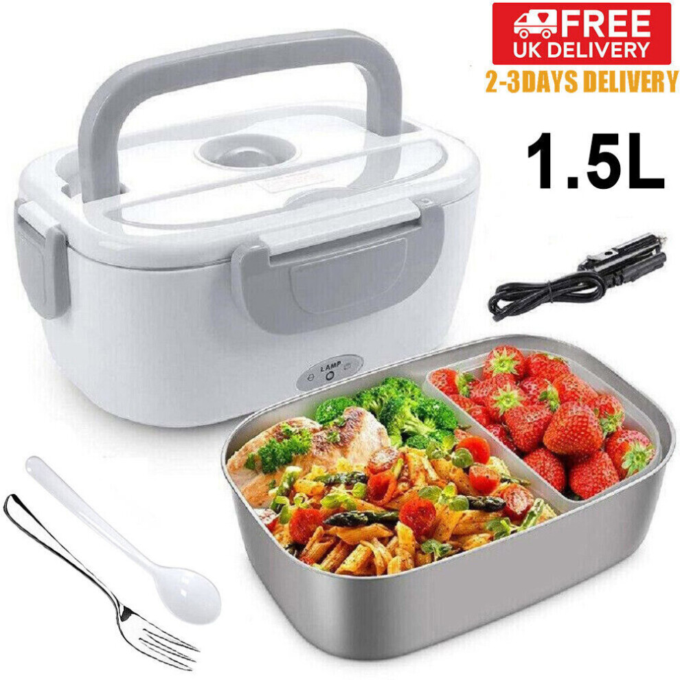 12V / 24V Electric Heating Lunch Box Car Food Heater Warmer Container